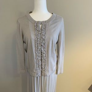2pcs set- dress & matching cardigan -BANANA REPUBLIC